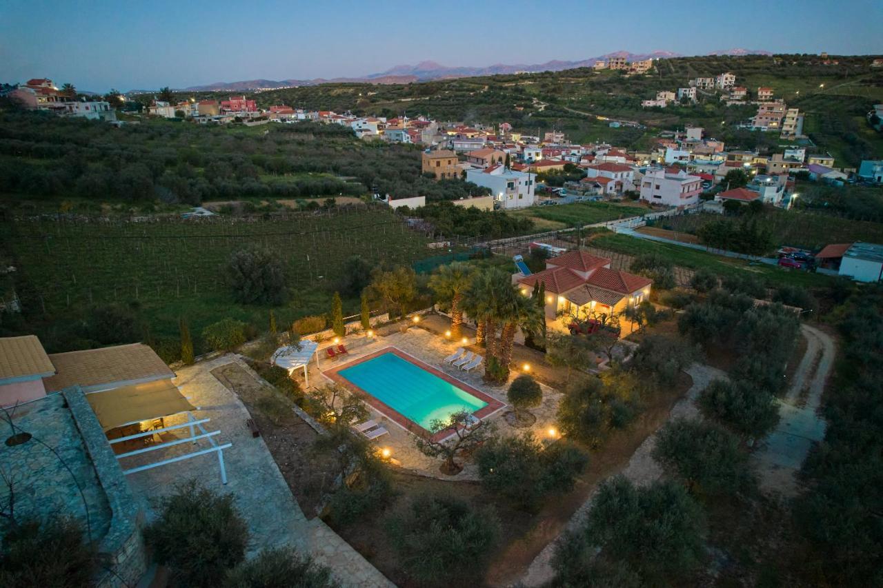 The Olive Grove Villas With Swimming Pool And Breakfast Archanes Exterior foto