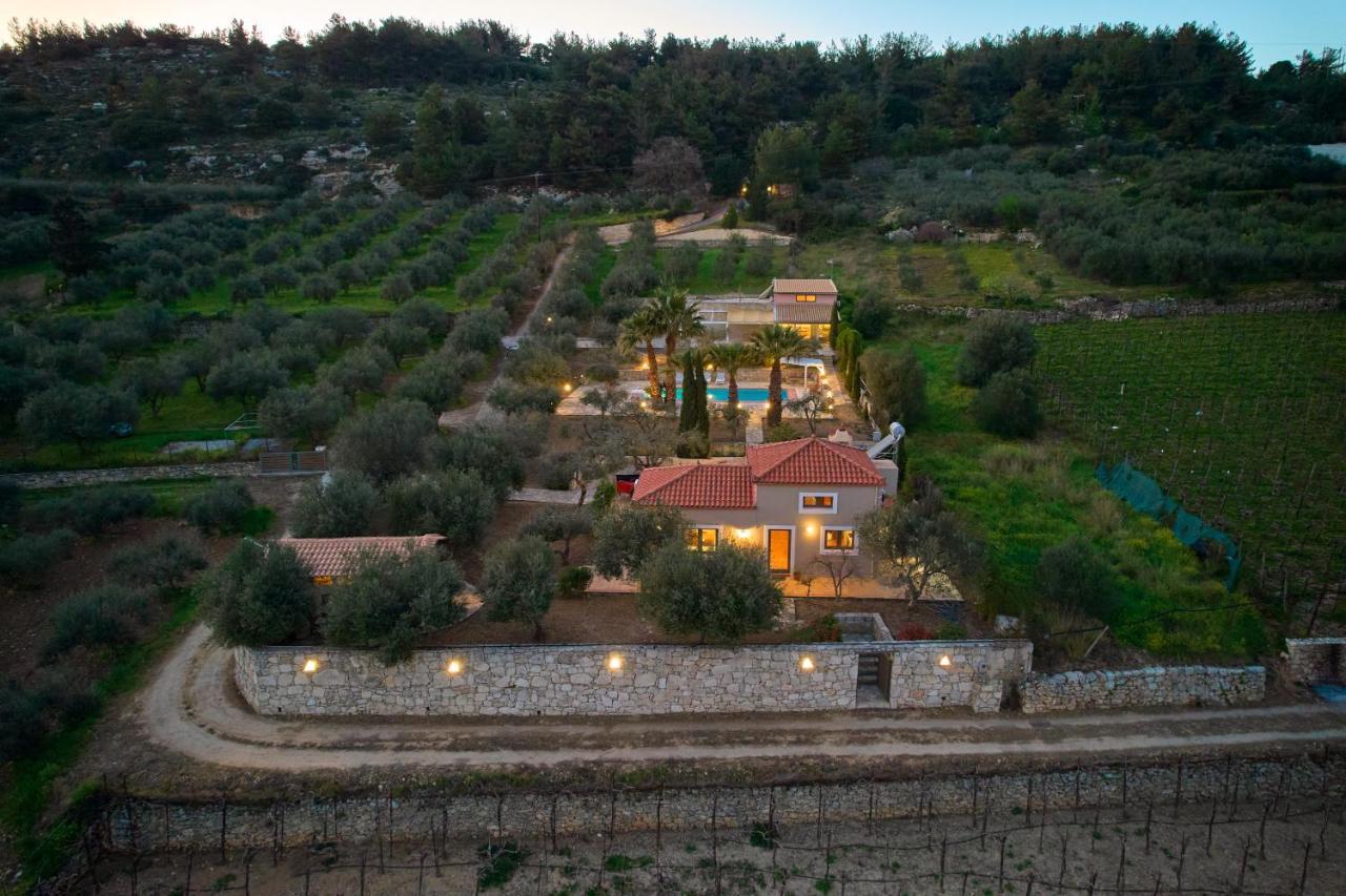 The Olive Grove Villas With Swimming Pool And Breakfast Archanes Exterior foto