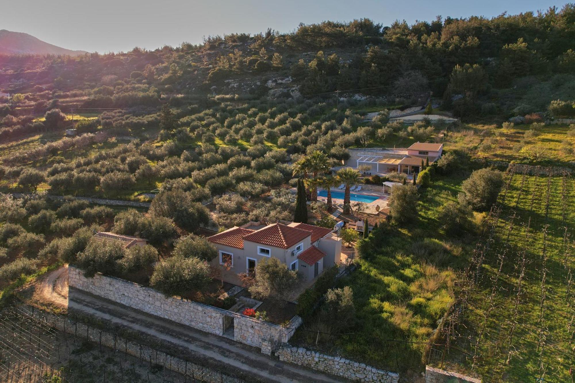 The Olive Grove Villas With Swimming Pool And Breakfast Archanes Exterior foto